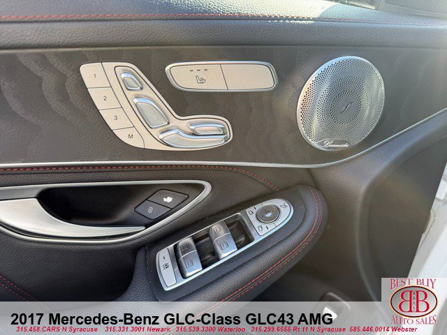Used 2017 Mercedes-Benz GLC 43 AMG 4MATIC w/ Premium 2 Package image 22