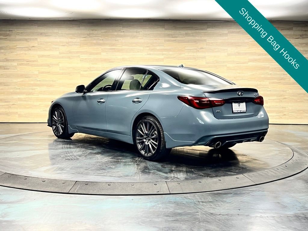 Used 2021 INFINITI Q50 Red Sport 400 w/ Carbon Fiber Package AWD/4WD image 15