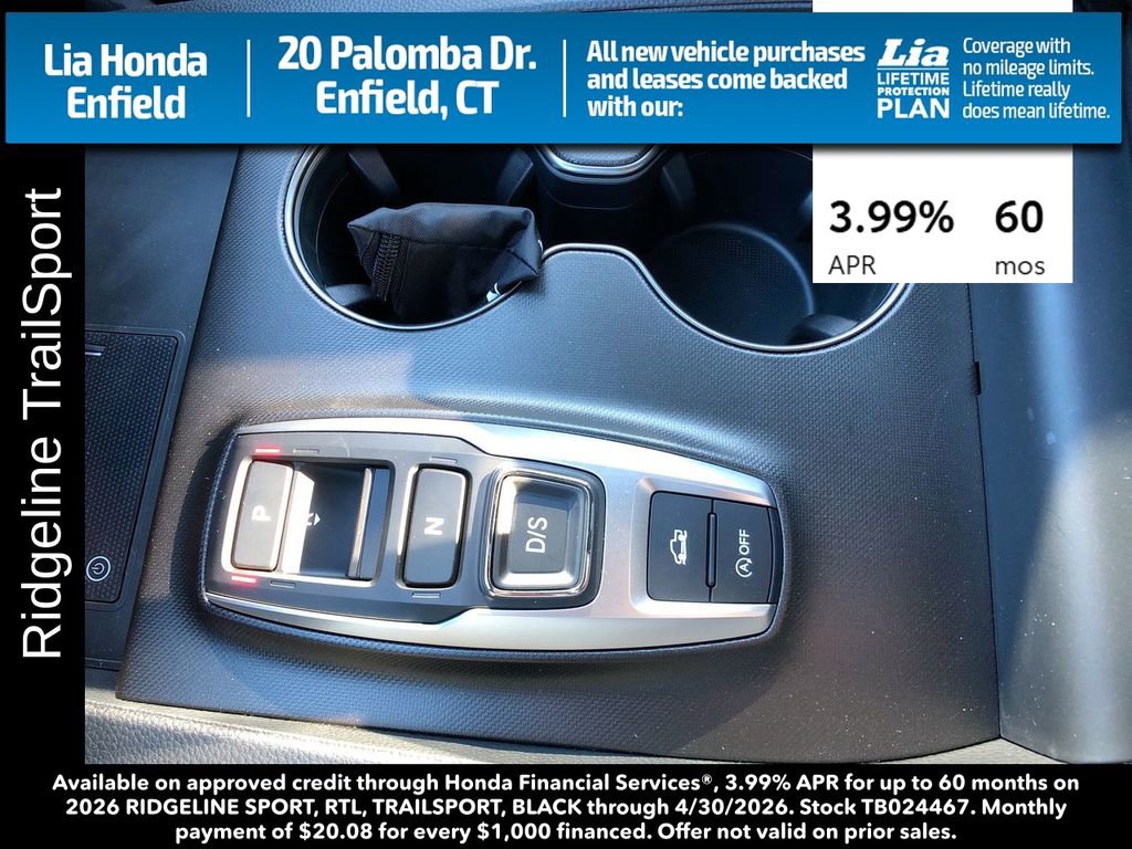 New 2026 Honda Ridgeline TrailSport image 21