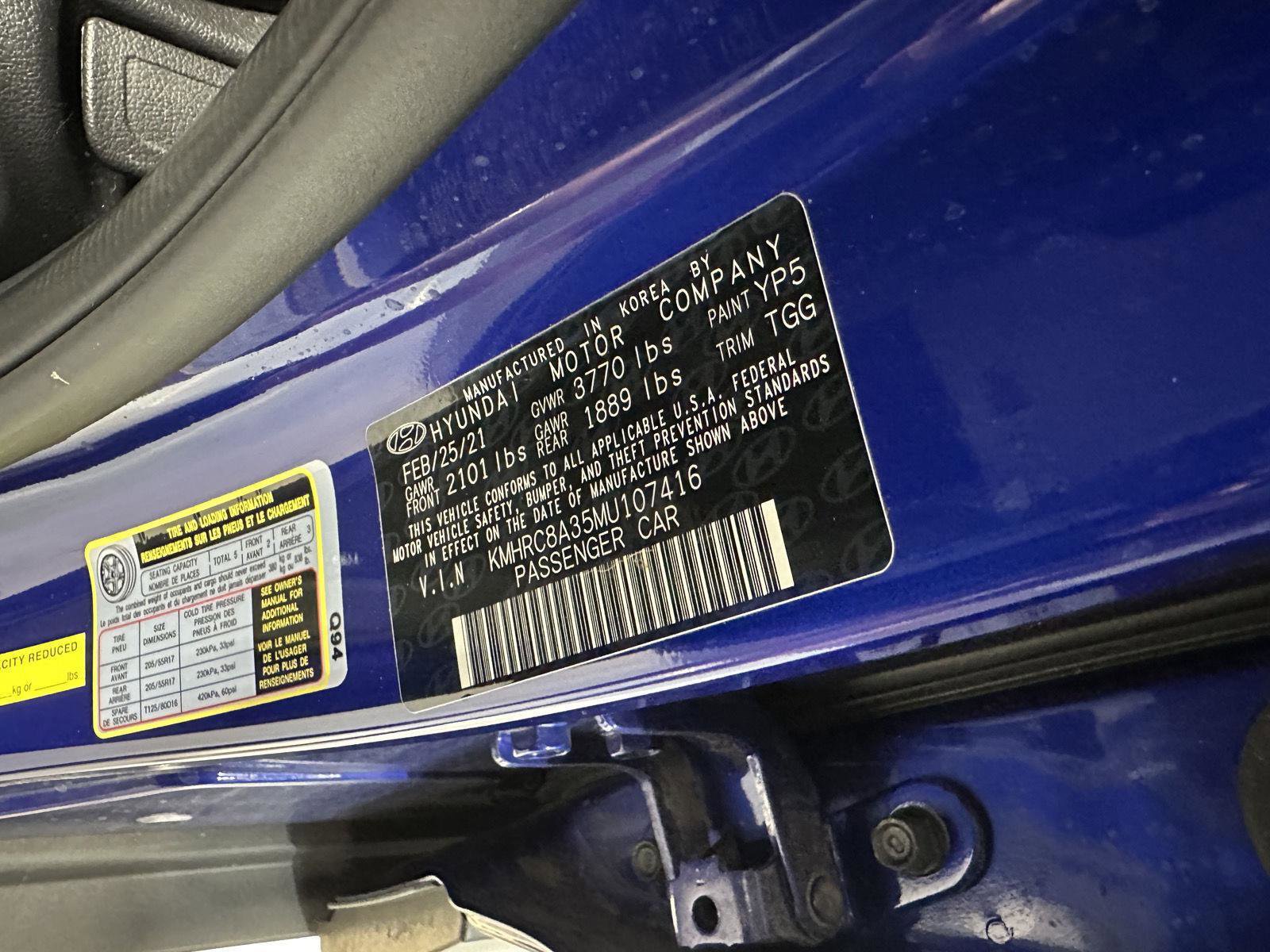 Certified 2021 Hyundai Venue SEL FWD image 16