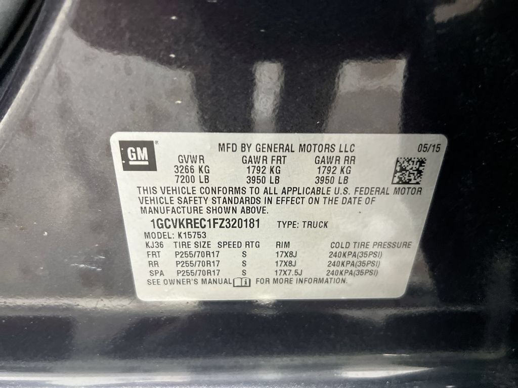 Used 2015 Chevrolet Silverado 1500 LT AWD/4WD image 26