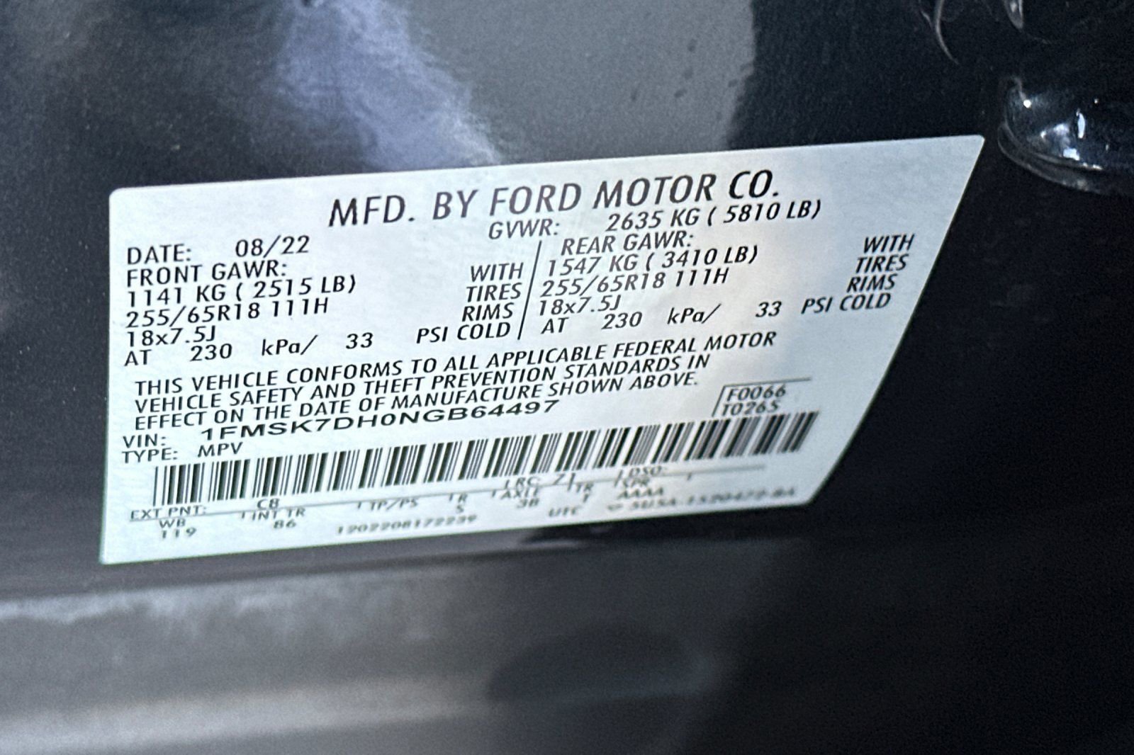 Certified 2022 Ford Explorer XLT RWD image 24