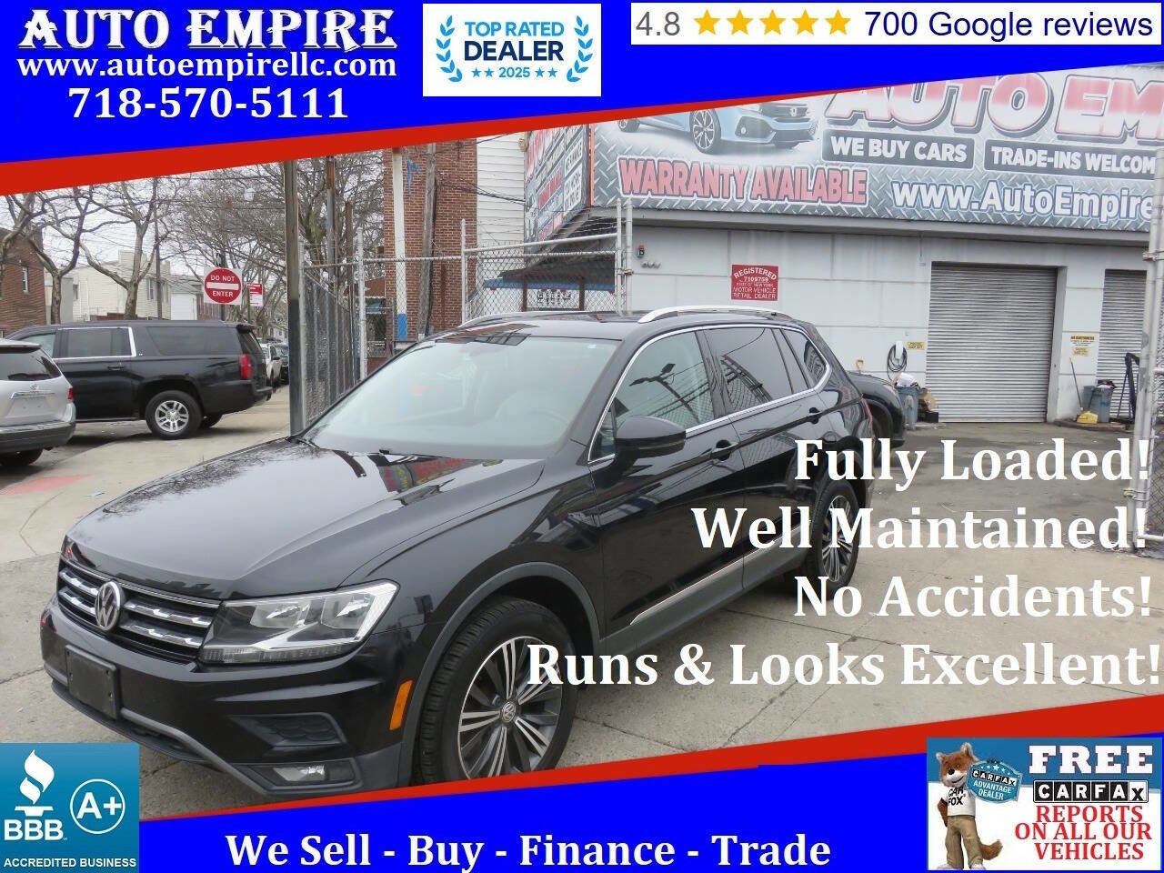 Used 2018 Volkswagen Tiguan SEL image 1