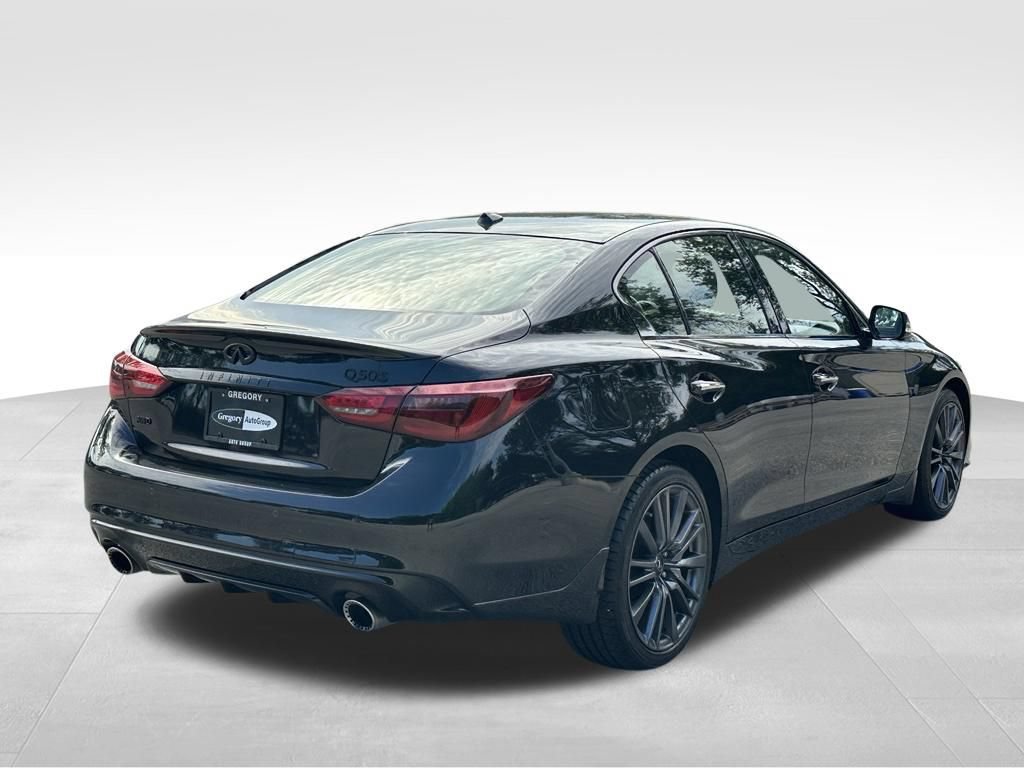 Certified 2023 INFINITI Q50 Red Sport 400 w/ Black Opal Edition AWD/4WD image 8
