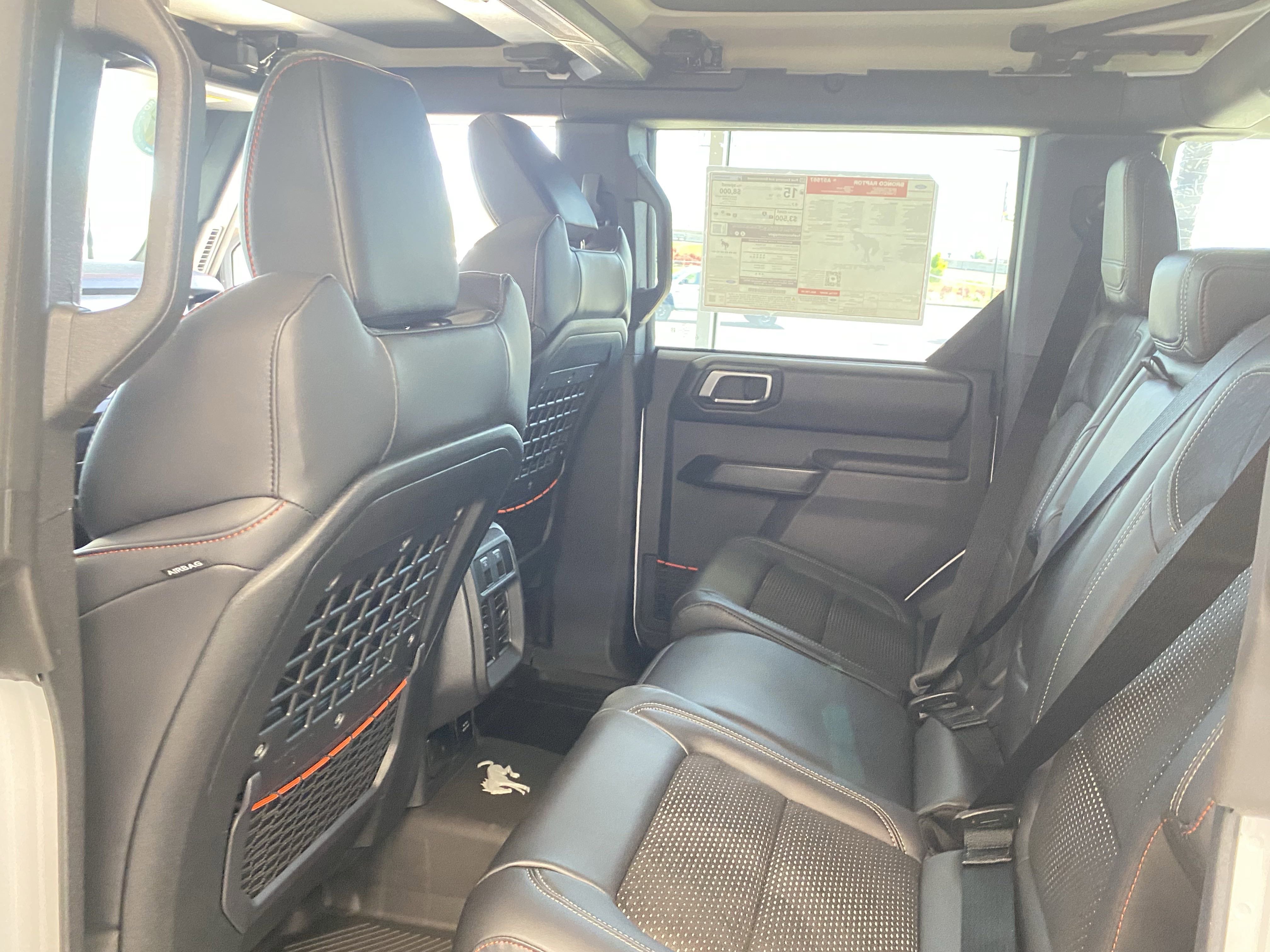 New 2025 Ford Bronco Raptor w/ Interior Carbon Fiber Pack image 12