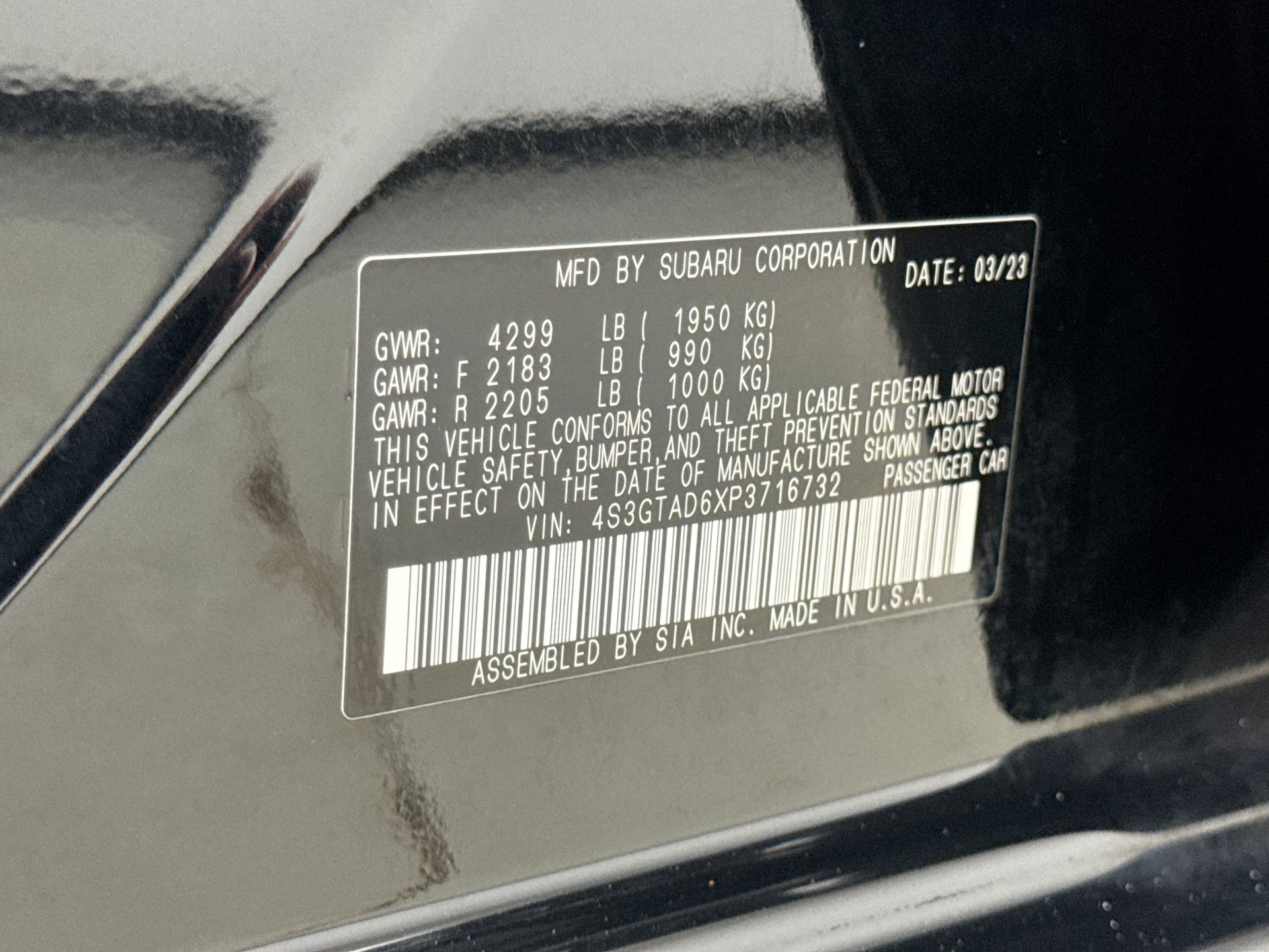 Used 2023 Subaru Impreza 2.0i Premium AWD/4WD image 23