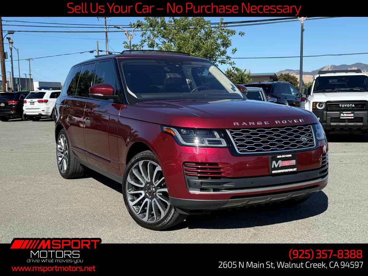 Used 2020 Land Rover Range Rover HSE