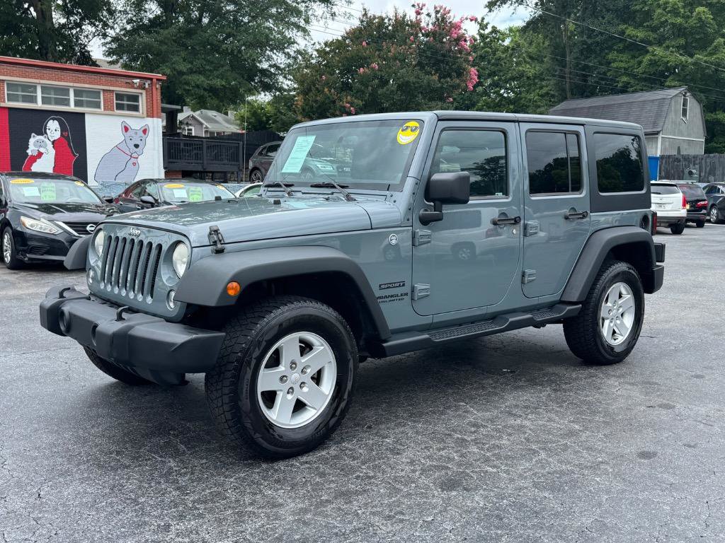 Used 2014 Jeep Wrangler Unlimited Sport w/ Quick Order Package 24S AWD/4WD image 3