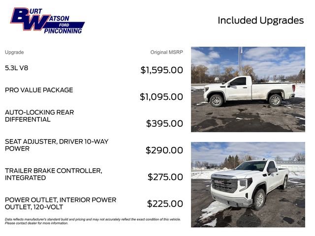 Used 2025 GMC Sierra 1500 Pro w/ Pro Value Package image 3