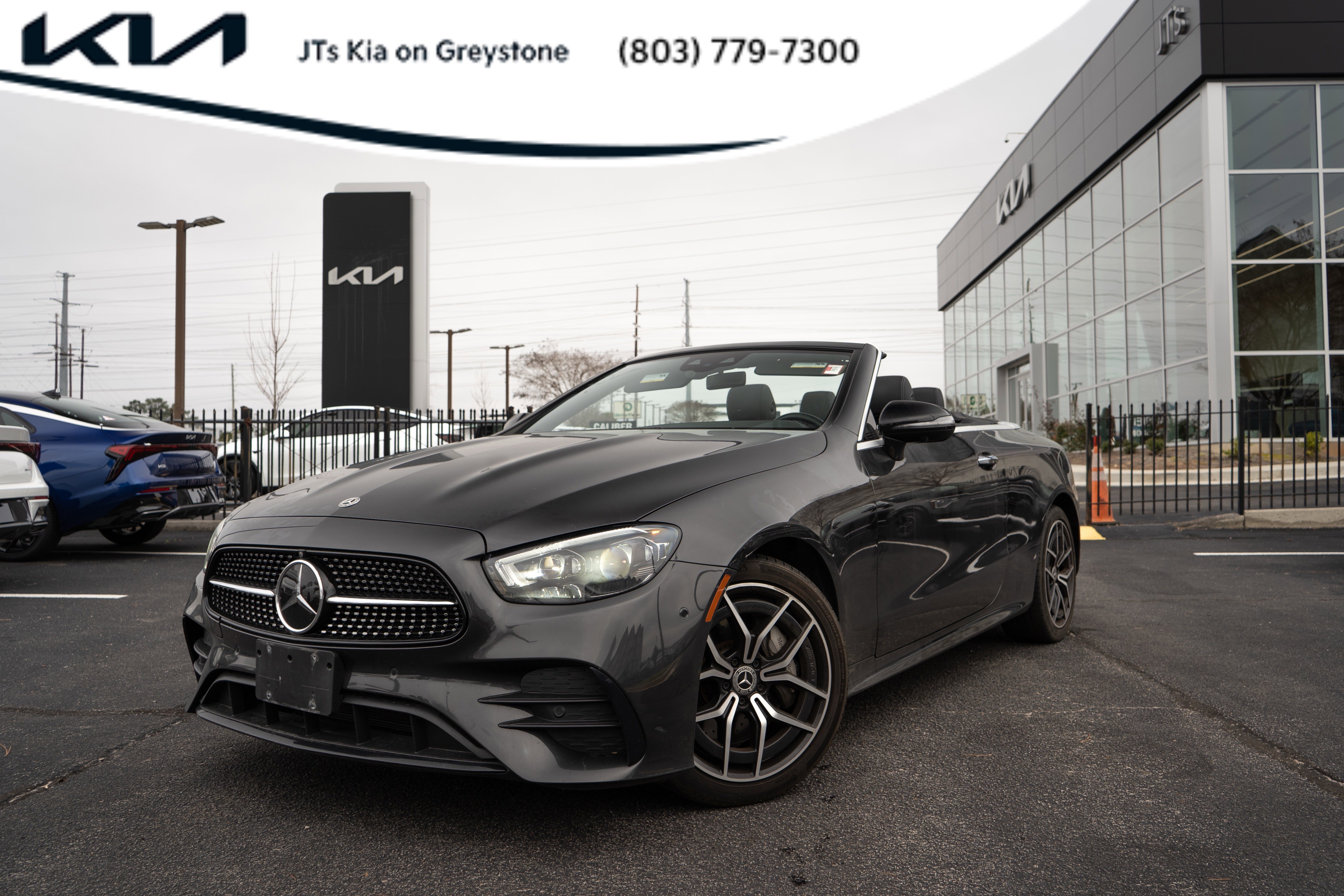 Used 2021 Mercedes-Benz E 450 4MATIC Cabriolet w/ AMG Line image 1