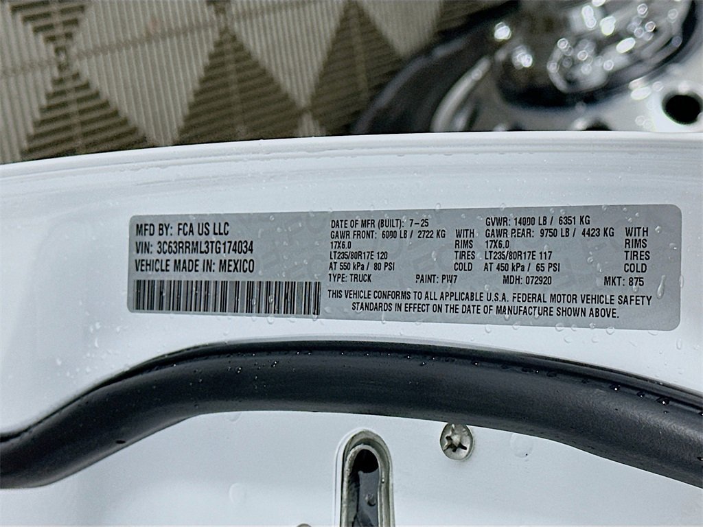 New 2026 RAM 3500 Laramie w/ Sport Appearance Package image 19