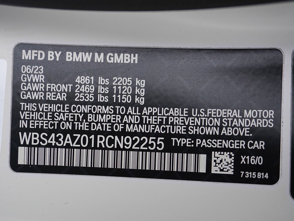 Used 2024 BMW M4 xDrive Competition w/ M Carbon Exterior Package image 79
