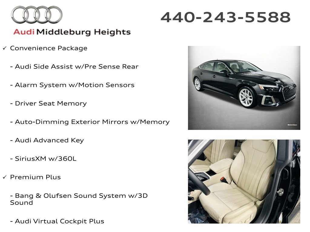 Certified 2024 Audi A5 2.0T Premium Plus w/ Premium Plus image 7