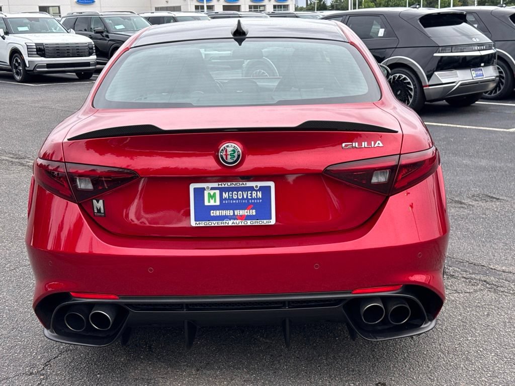 Used 2023 Alfa Romeo Giulia Quadrifoglio w/ Active Assist Plus Package RWD image 8