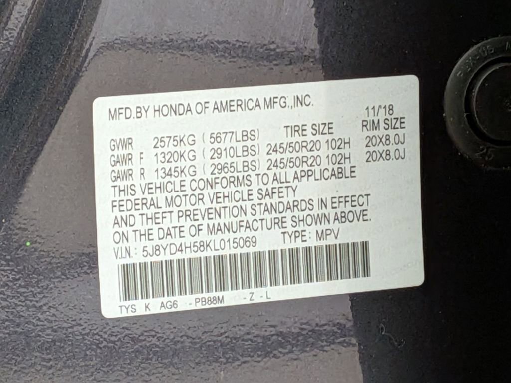 Used 2019 Acura MDX 3.5L Technology Package SH-AWD image 39