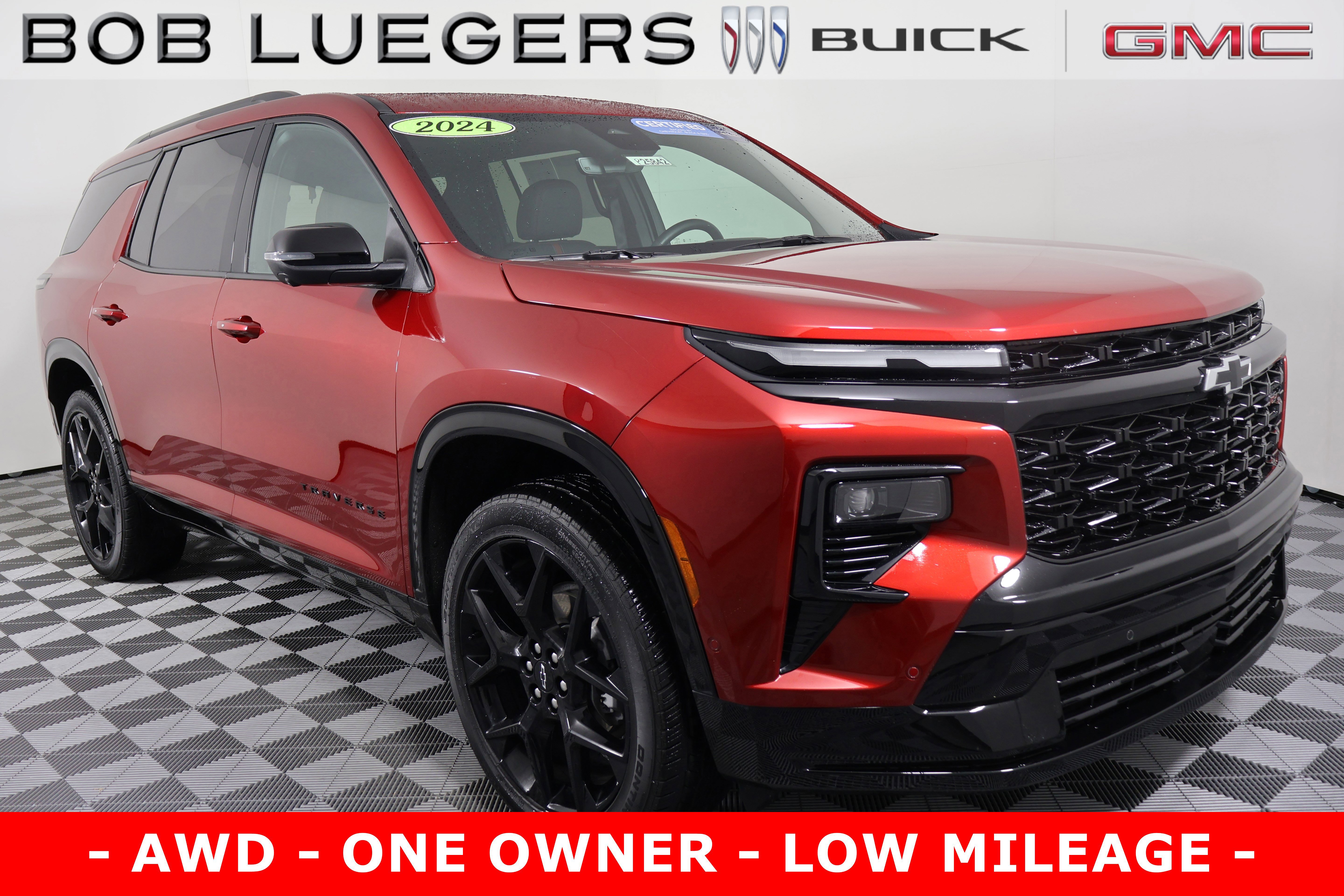 Certified 2024 Chevrolet Traverse RS w/ LPO, Floor Liner Package