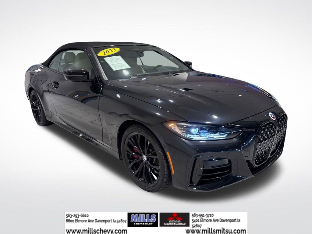 Used 2023 BMW 440i xDrive Convertible w/ Premium Package image 3