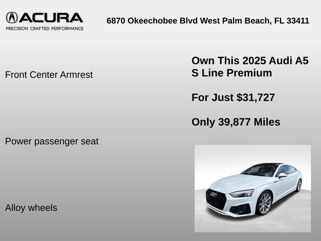 Used 2025 Audi A5 2.0T Premium Plus AWD/4WD image 18