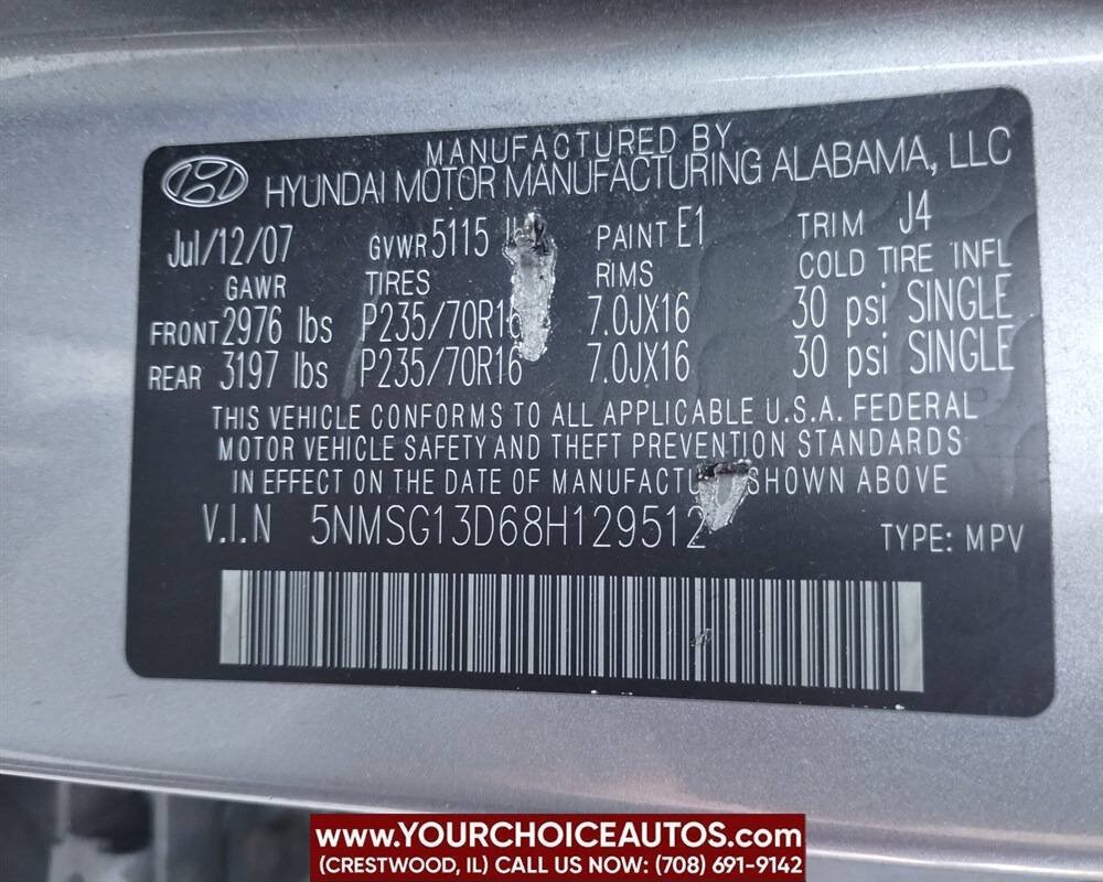 Used 2008 Hyundai Santa Fe GLS FWD image 37