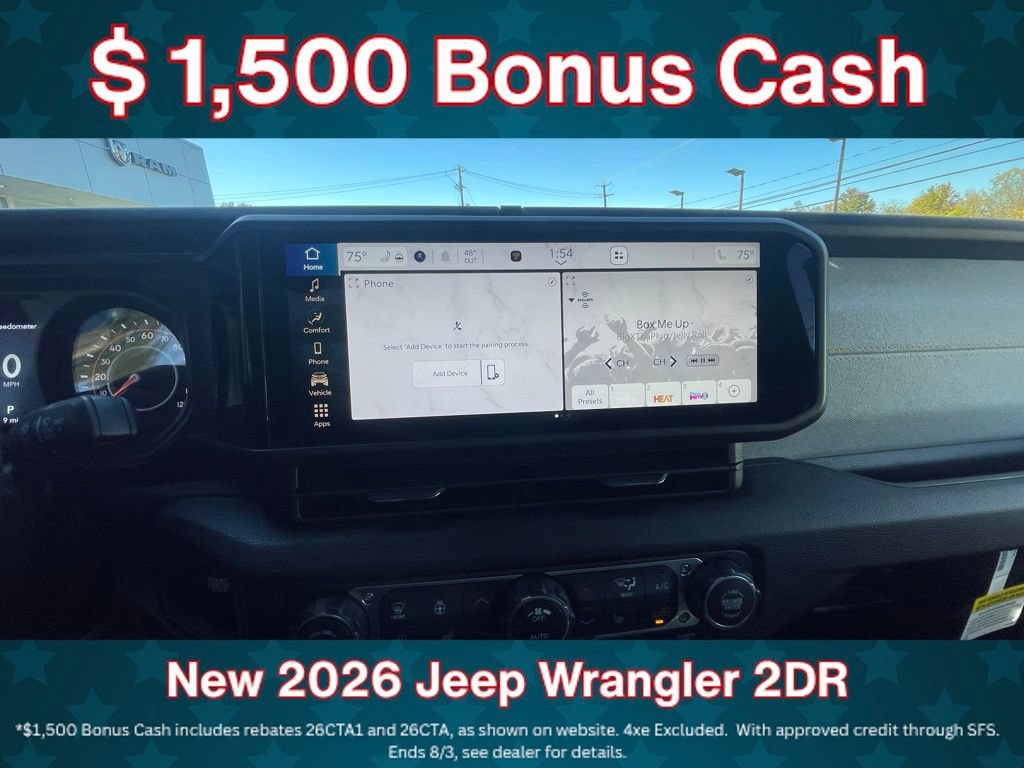 New 2026 Jeep Wrangler Sport AWD/4WD image 21