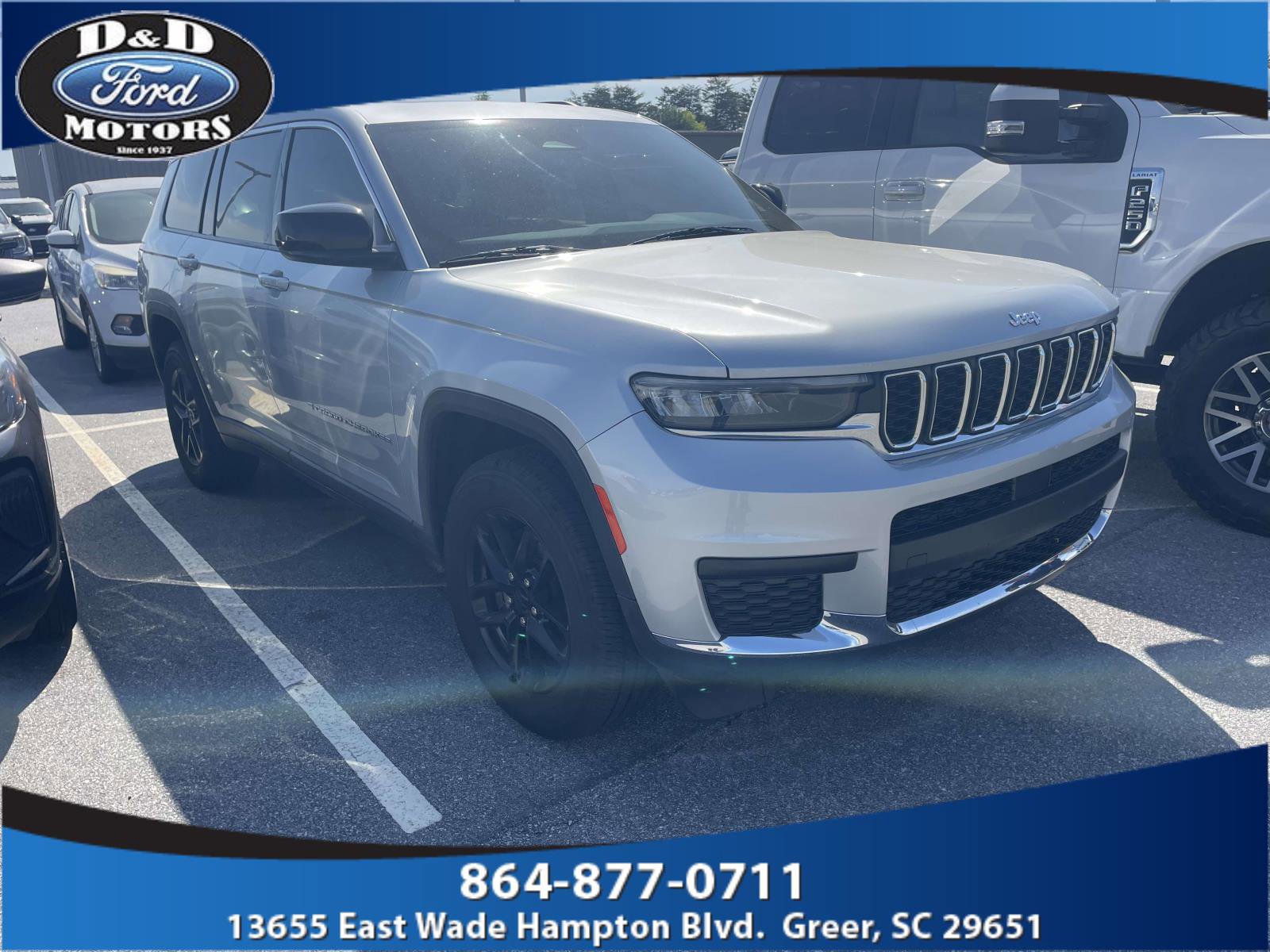 Used 2021 Jeep Grand Cherokee L Laredo w/ Luxury Tech Group I RWD image 1