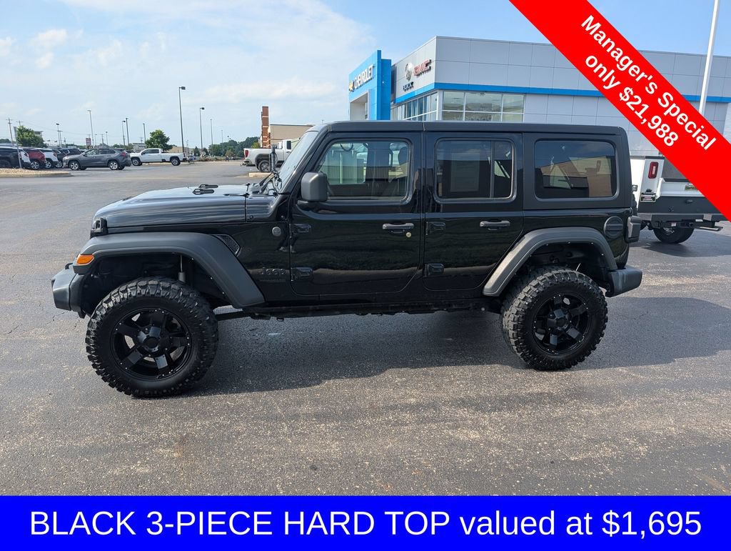 Used 2022 Jeep Wrangler Unlimited Sport AWD/4WD image 5