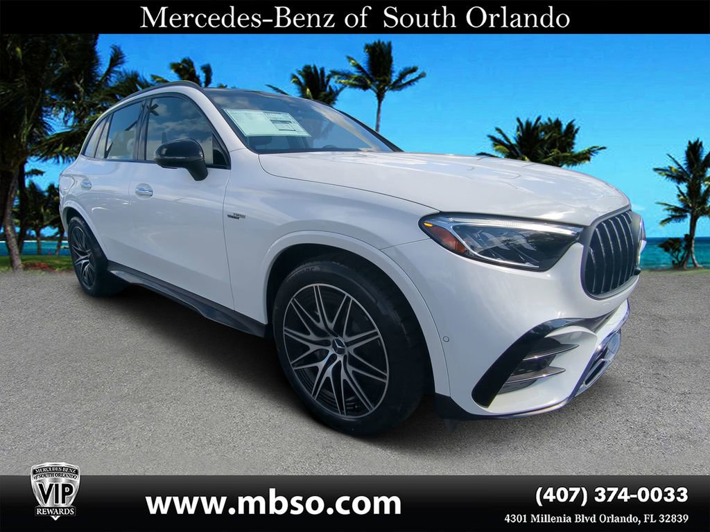 New 2025 Mercedes-Benz GLC 43 AMG 4MATIC