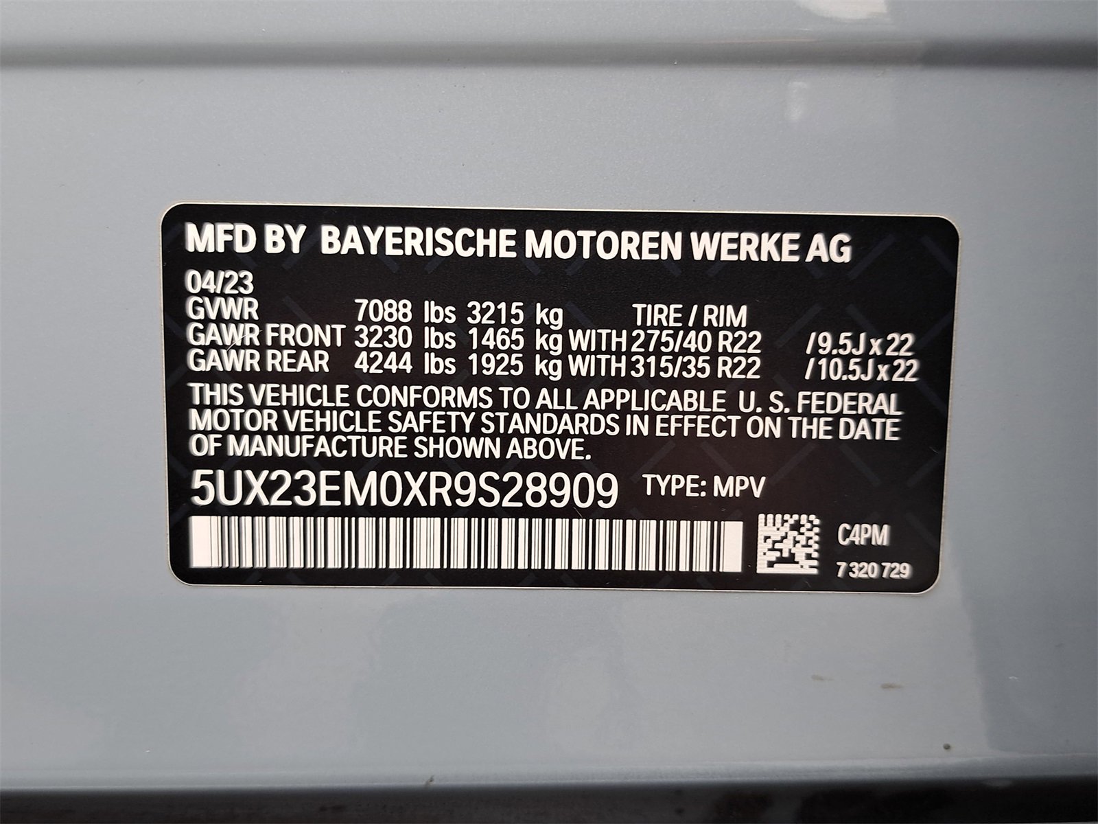 Used 2024 BMW X7 xDrive40i w/ M Sport Package image 41