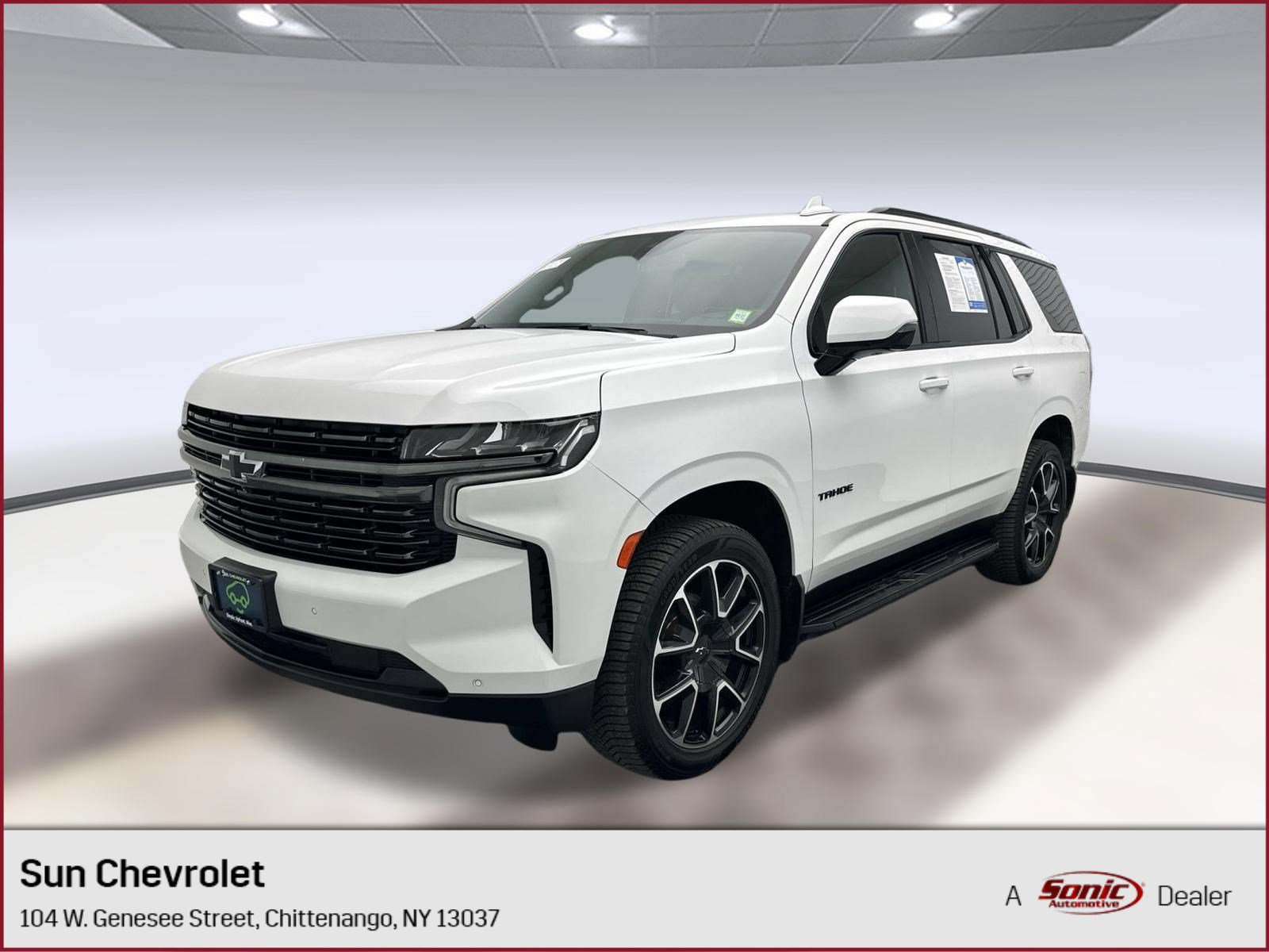 Certified 2021 Chevrolet Tahoe RST w/ Luxury Package AWD/4WD image 1
