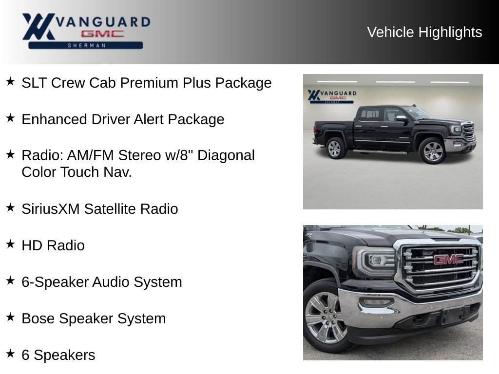 Used 2016 GMC Sierra 1500 SLT AWD/4WD image 10