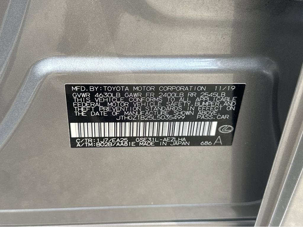 Used 2020 Lexus IS 350 F Sport w/ F Sport Package image 46