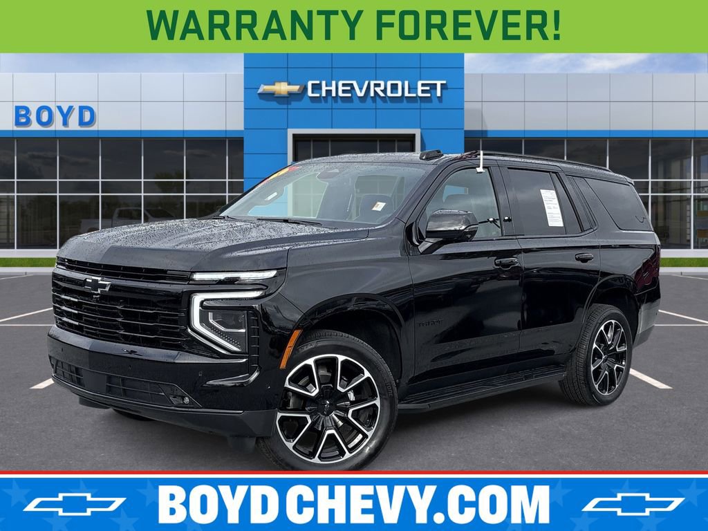 Certified 2025 Chevrolet Tahoe RST w/ Comfort Package image 1