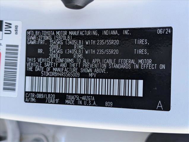 Used 2024 Toyota Highlander Limited AWD/4WD image 24