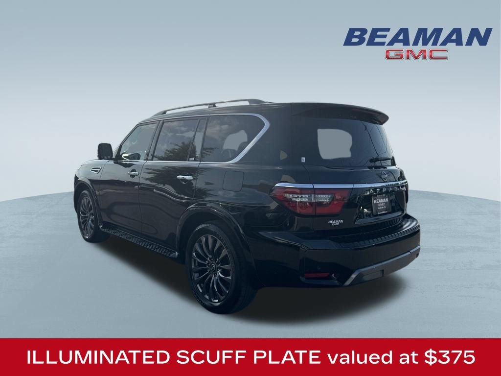 Used 2023 Nissan Armada Platinum w/ Captain's Chairs Package RWD image 5