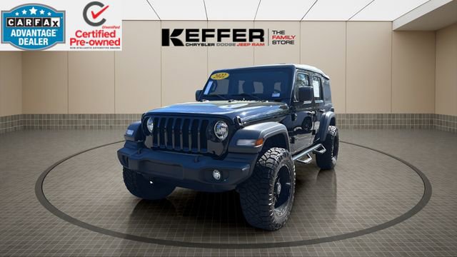 Certified 2022 Jeep Wrangler Unlimited Sport image 1