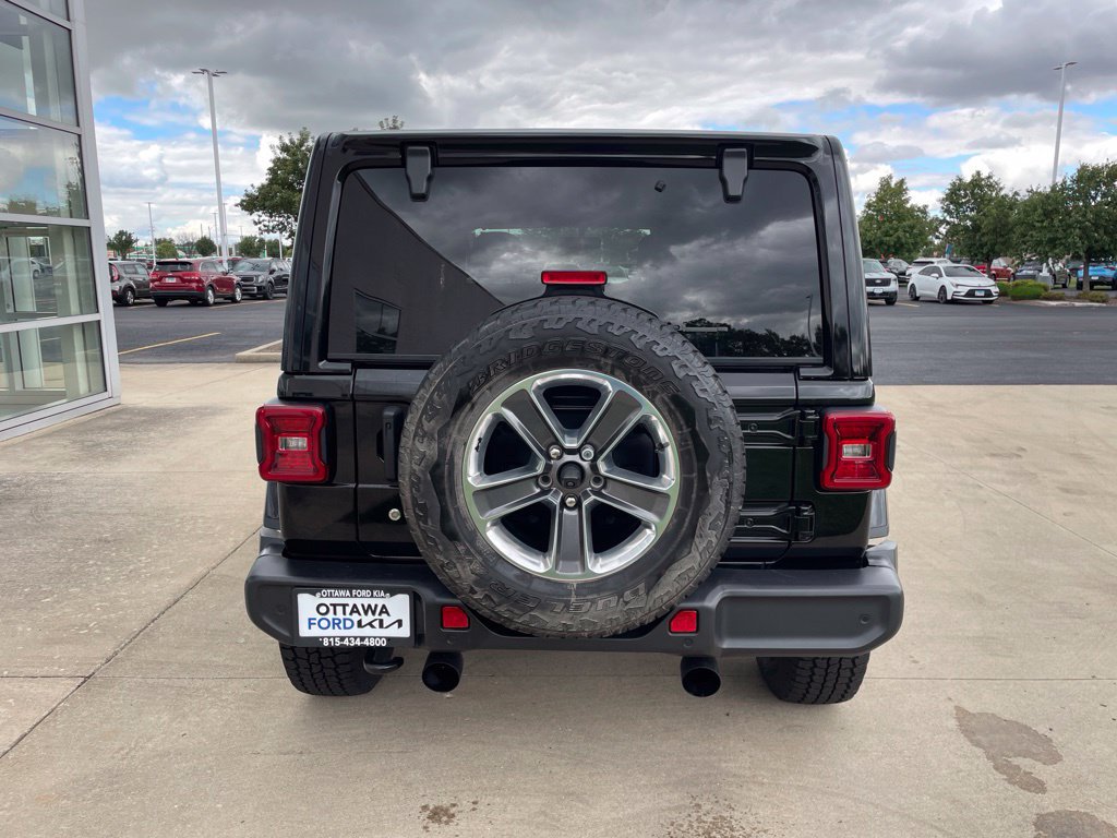 Used 2020 Jeep Wrangler Unlimited Sahara w/ Uconnect 4C Nav & Sound Group AWD/4WD image 6