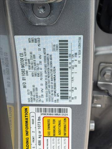 Certified 2021 Ford Bronco Sport Big Bend AWD/4WD image 28