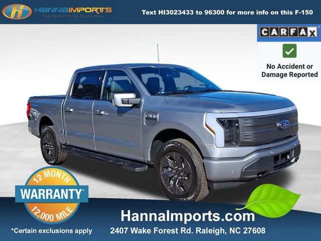 Used 2022 Ford F150 Lightning Lariat w/ Tow Technology Package