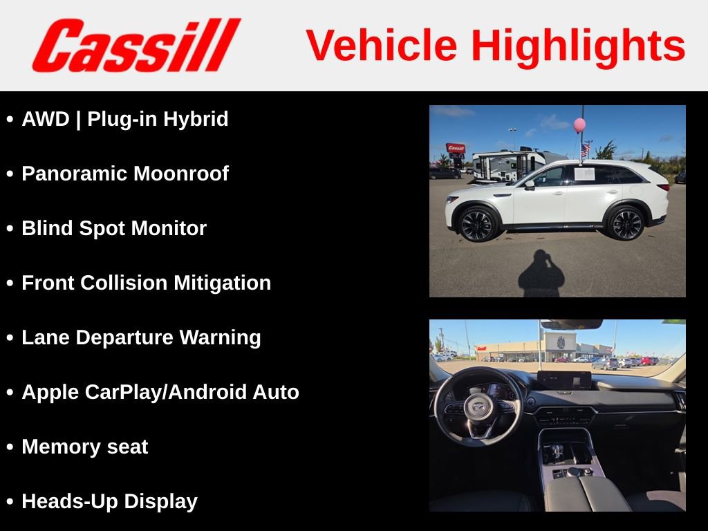 Used 2024 MAZDA CX-90 Plug-In Hybrid w/ Premium Pkg image 7