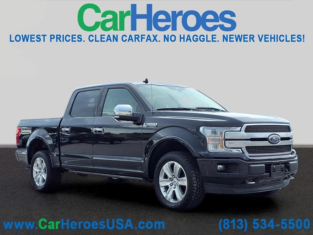 Used 2020 Ford F150 Platinum w/ Technology Package AWD/4WD image 1