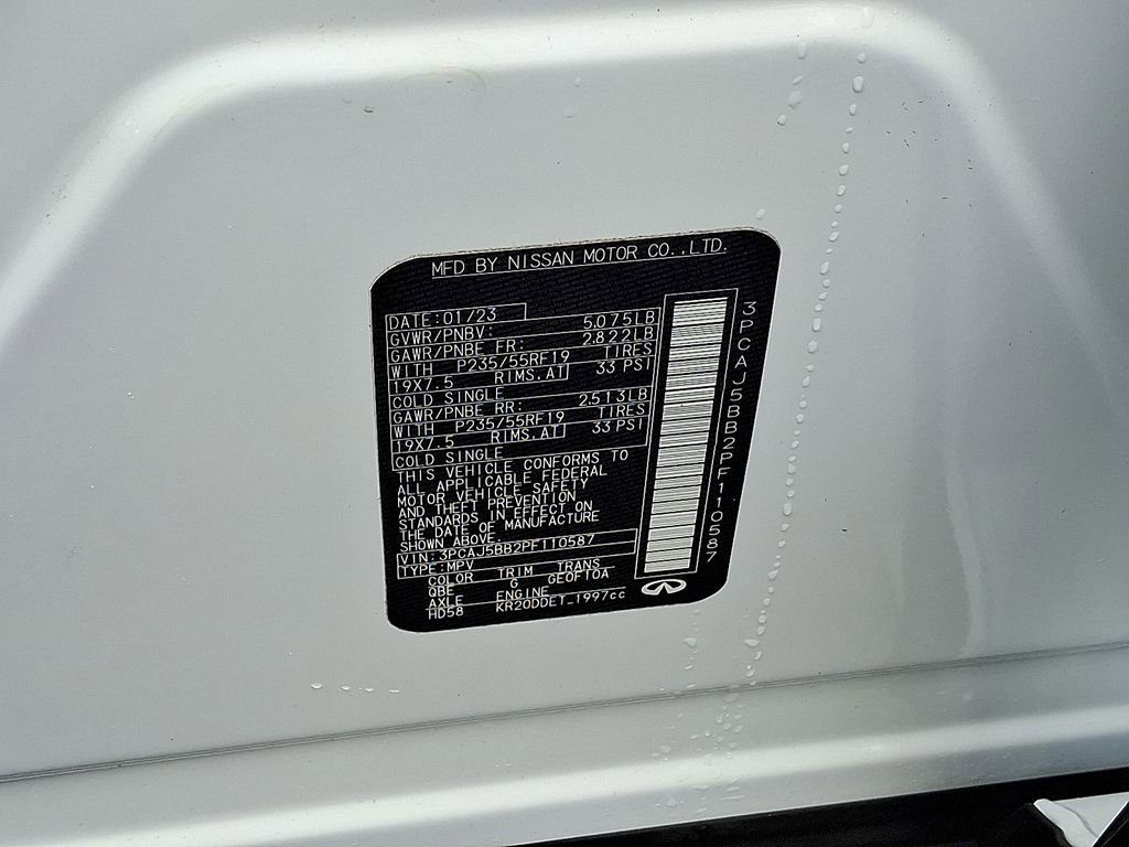 Used 2023 INFINITI QX50 Luxe image 28