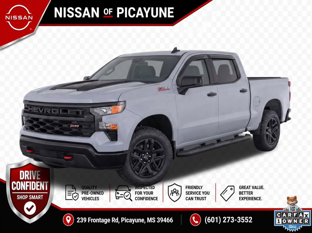 Used 2025 Chevrolet Silverado 1500 Custom Trail Boss w/ LPO, Dark Essentials Package