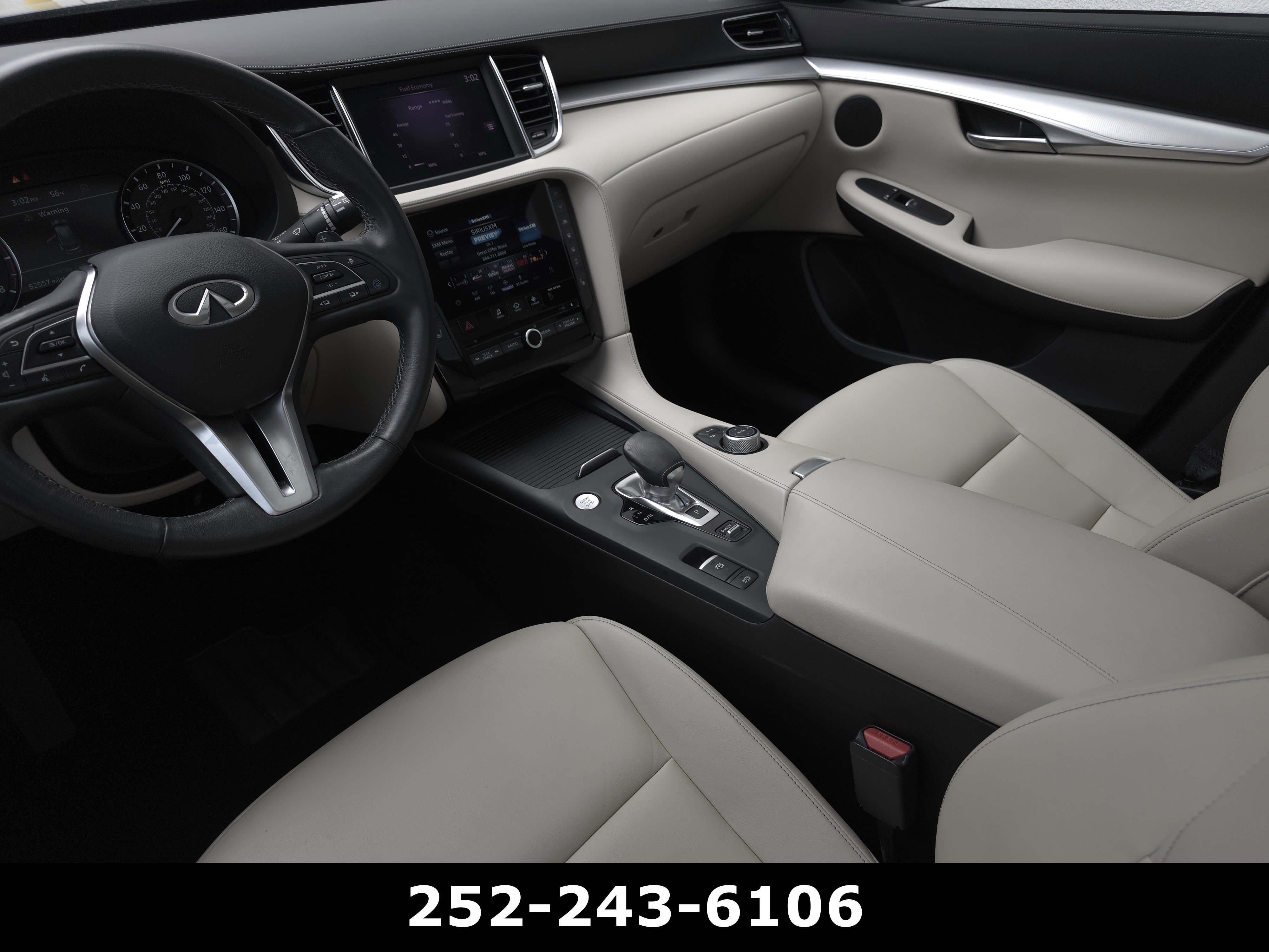 Used 2021 INFINITI QX50 Luxe FWD image 14