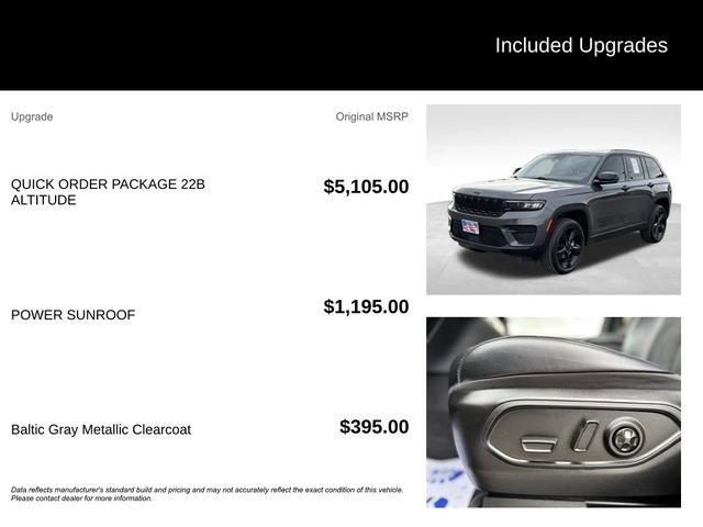 Certified 2022 Jeep Grand Cherokee Altitude image 5