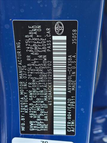 Certified 2026 Toyota Camry SE FWD image 22