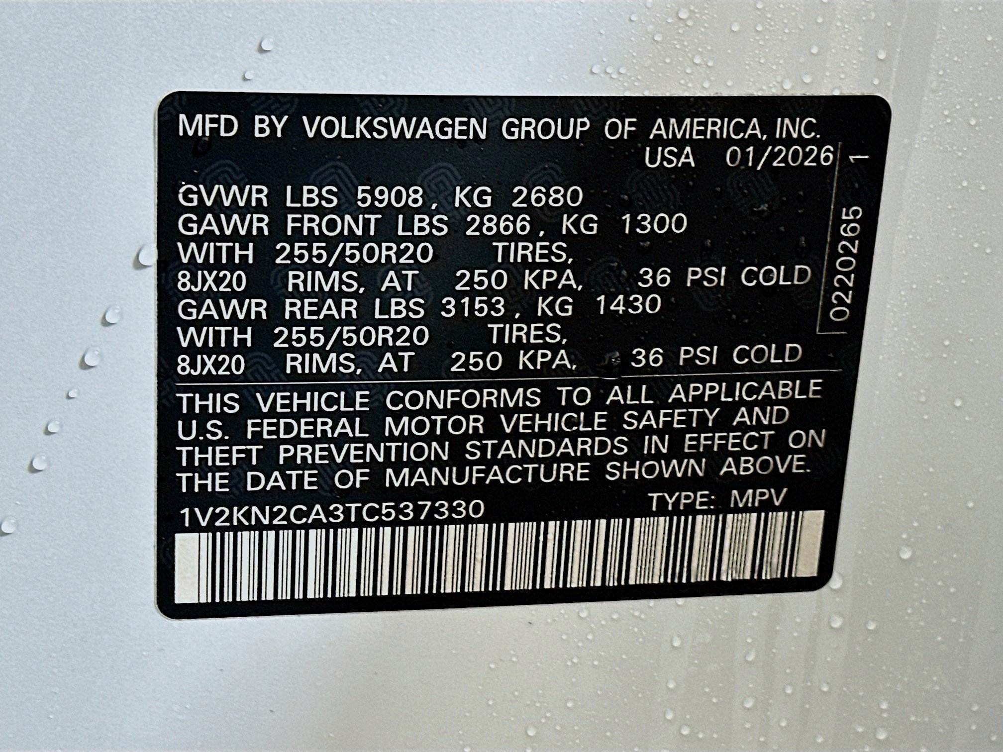 New 2026 Volkswagen Atlas SE AWD/4WD image 32