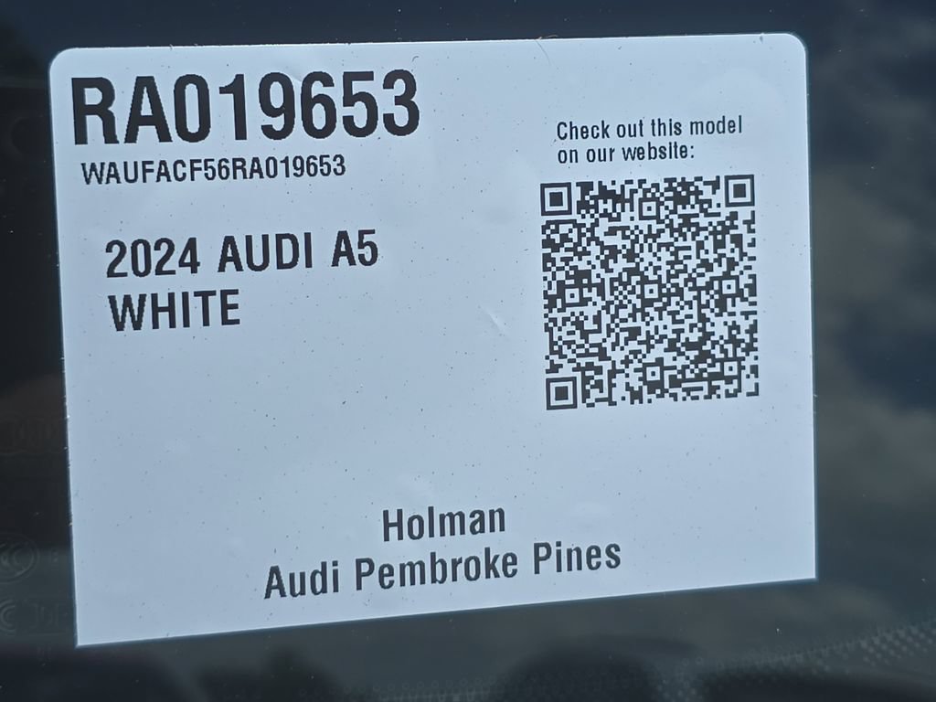 Certified 2024 Audi A5 2.0T Premium Plus w/ Premium Plus AWD/4WD image 32