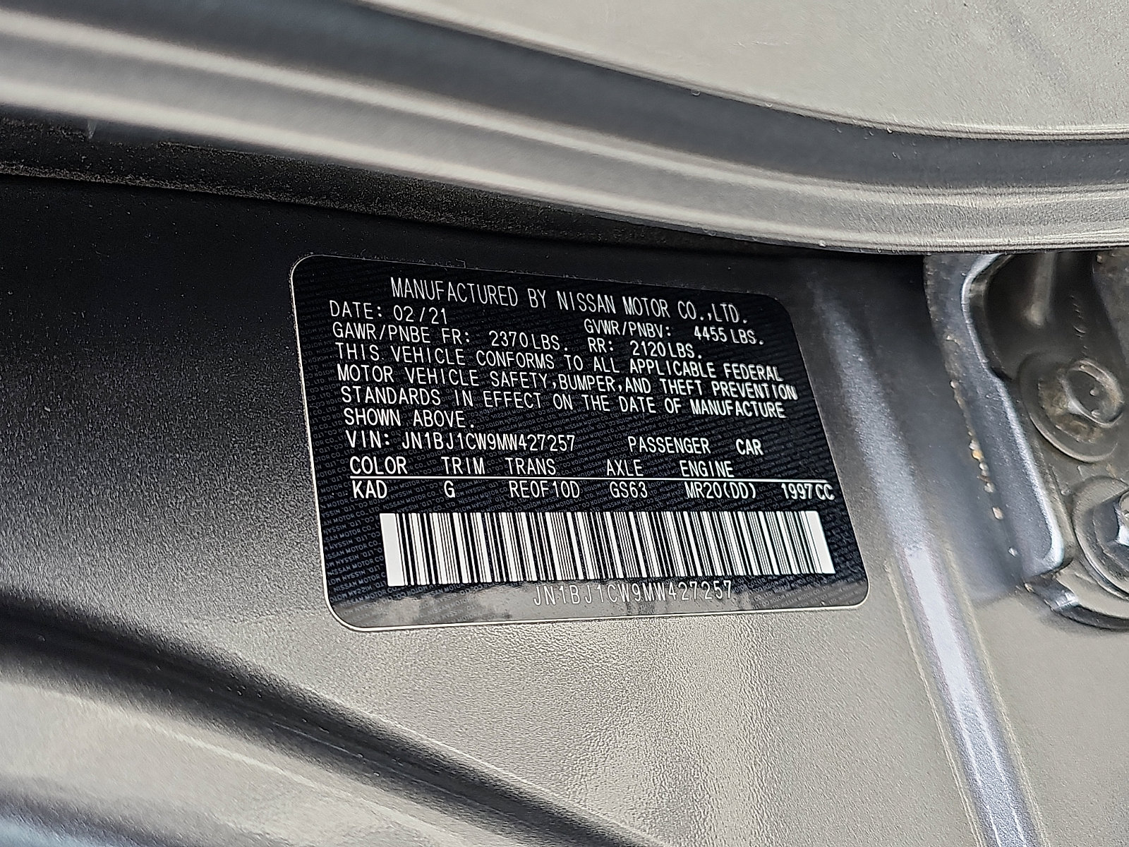 Used 2021 Nissan Rogue Sport SL w/ Premium Package image 28