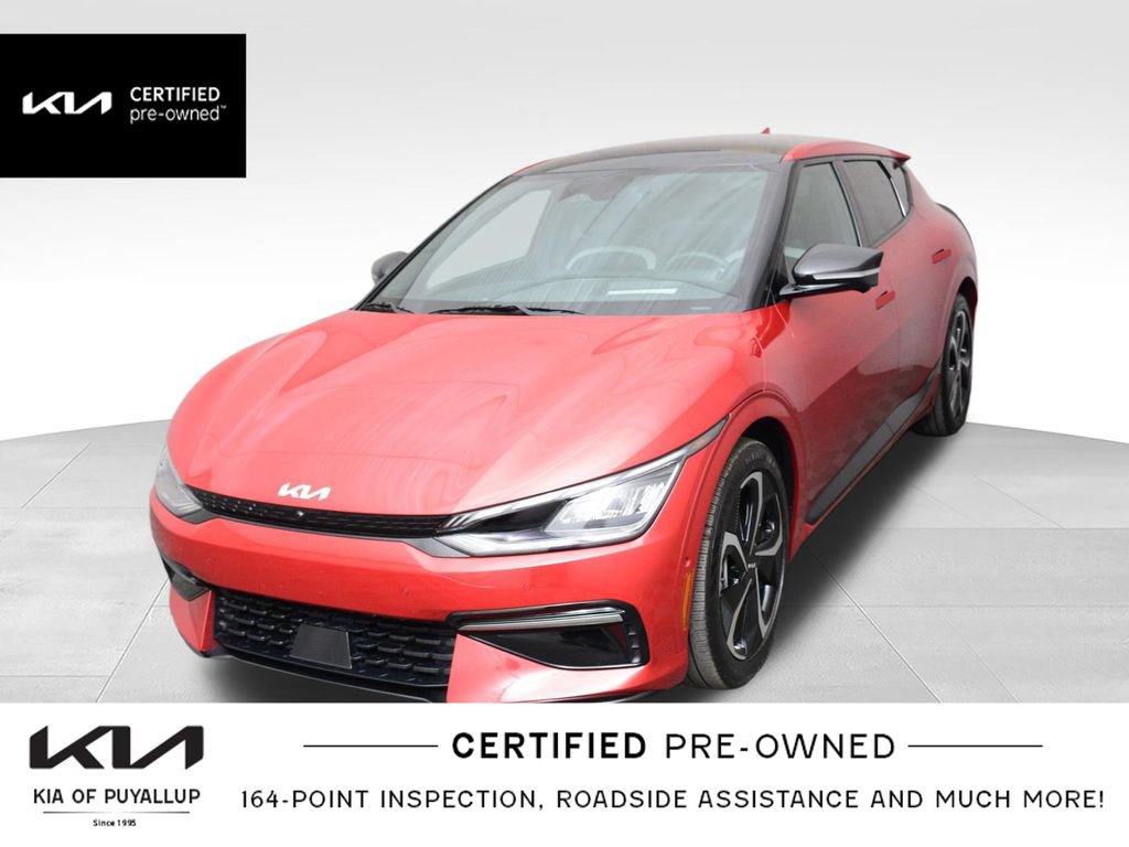 Certified 2023 Kia EV6 GT-Line w/ GT-Line Suede Seat Package AWD/4WD image 1