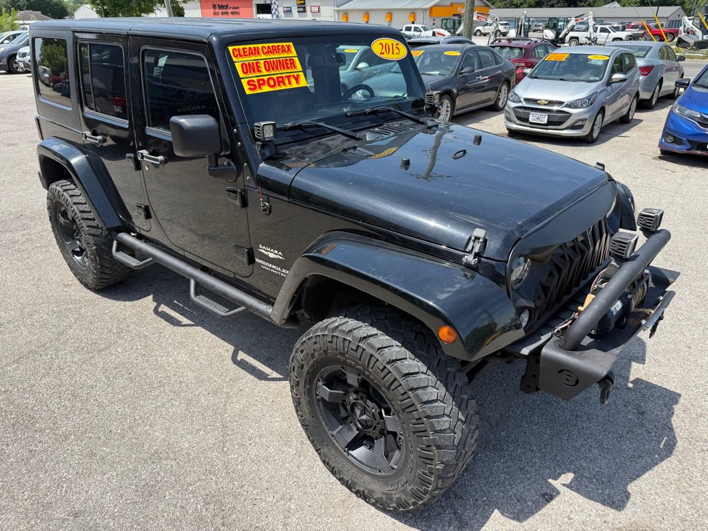 Used 2015 Jeep Wrangler Unlimited Sahara AWD/4WD video 1